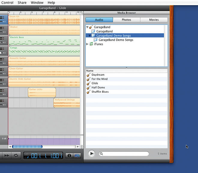 Apple Garage Band 3